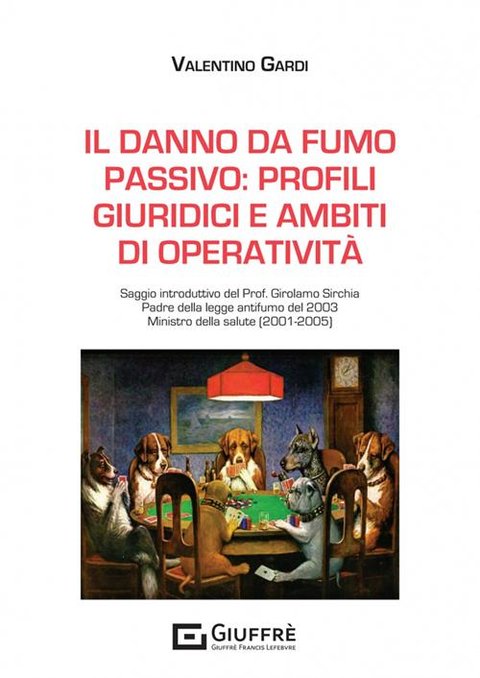 Copertina del libro «Il danno da fumo passivo»