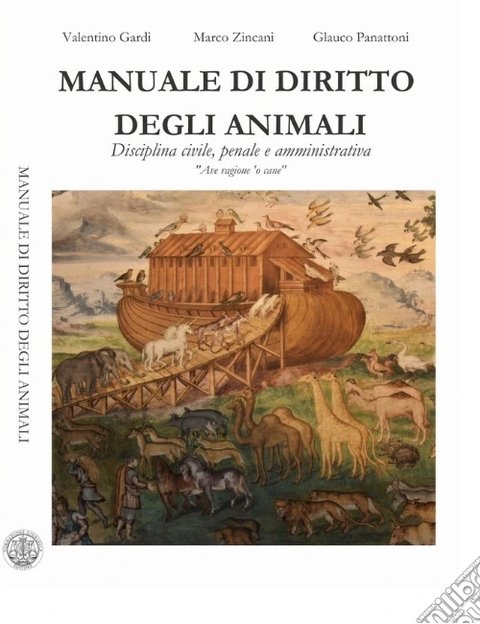 Copertina del libro «Manuale di diritto degli animali»